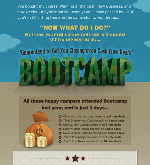 Russ Dalbey s Bootcamp Landing Page