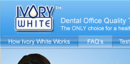 Ivory White website thumbnail
